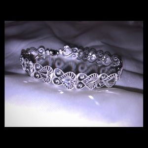 14k White Gold Bracelet
